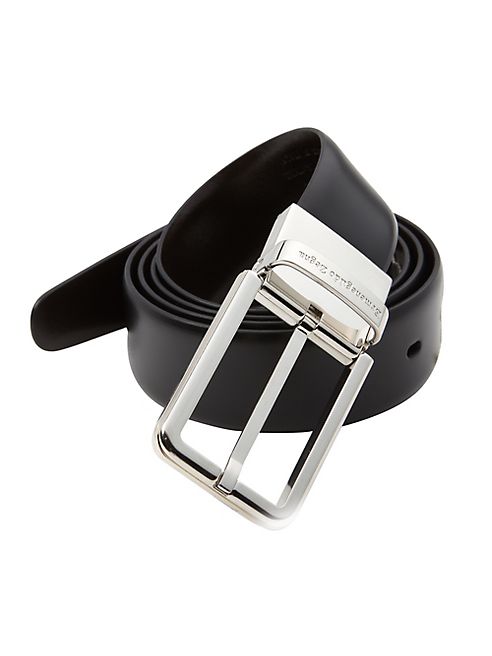 Ermenegildo Zegna - Reversible Leather Belt