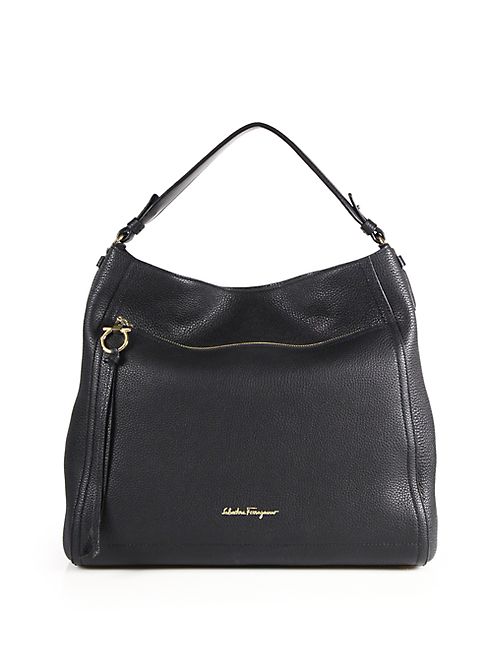 Salvatore Ferragamo - Amy Leather Hobo Bag