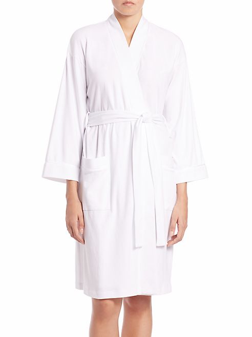 Saks Fifth Avenue Collection - Pima Cotton Jersey Robe