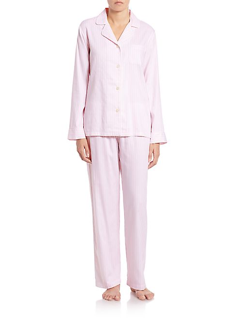 Saks Fifth Avenue Collection - Twill Pajama Set