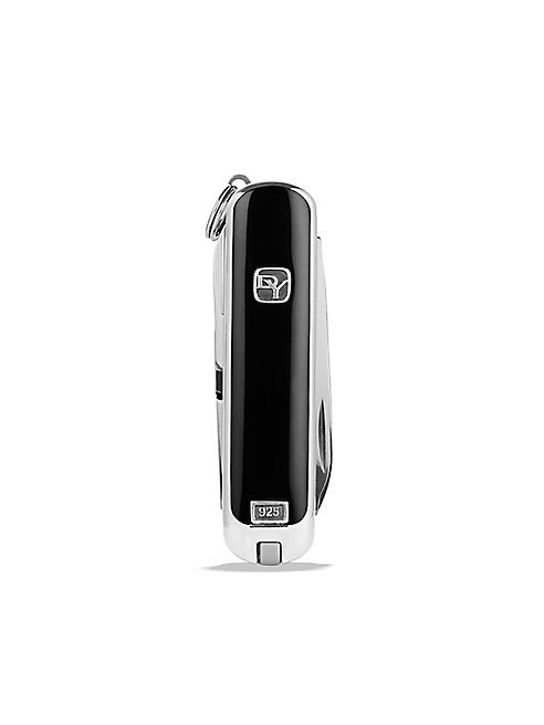 David Yurman - Exotic Stone Swiss Army Knife with Onyx in Silver