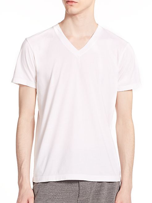 Splendid Mills - Cotton V-Neck Tee