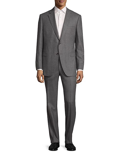 Saks Fifth Avenue Collection - Textured Wool Suit