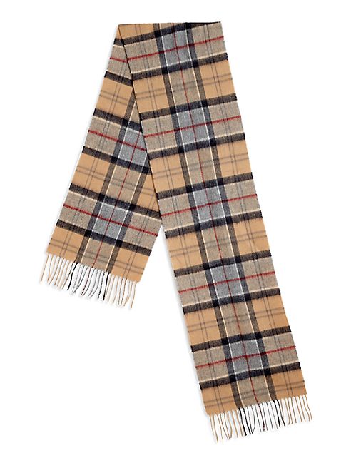 Barbour - Tartan Wool & Cashmere Scarf