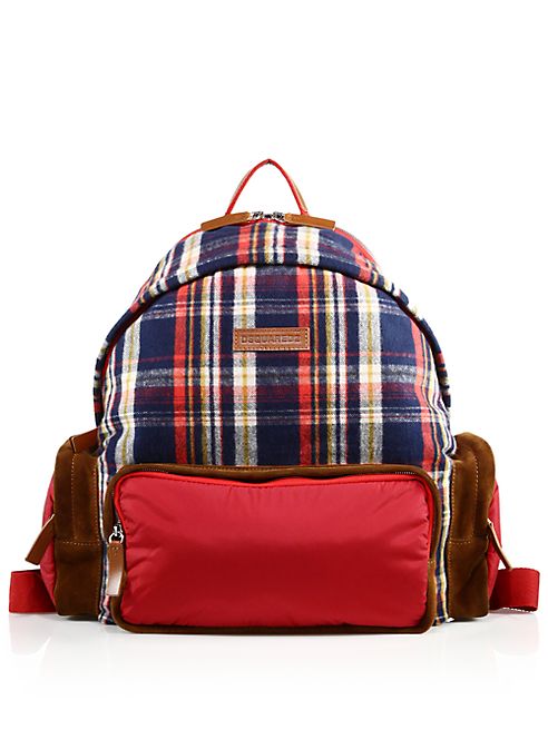 DSQUARED2 - Checked Backpack