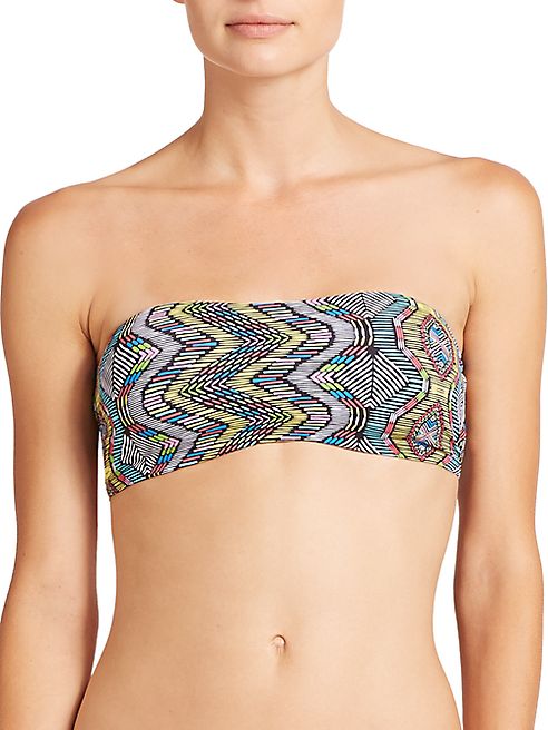 L*Space - Byrdie Bandeau Reversible Bikini Top