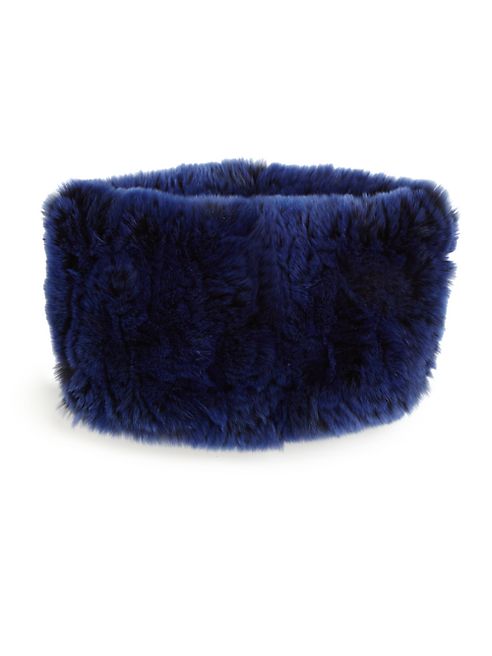 Surell - Rabbit Fur Headband/Collar