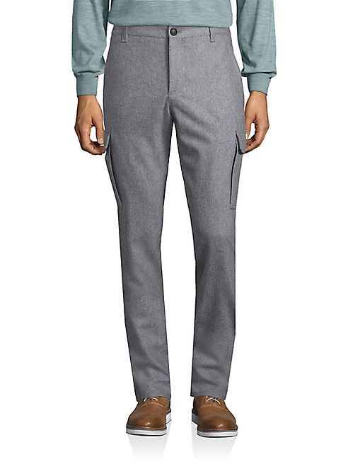 Brunello Cucinelli - Knit Wool Pants