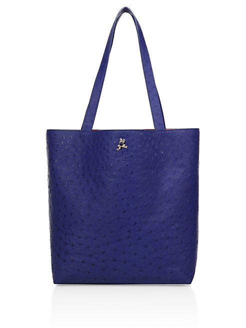 Ethan K - Sands Reversible Ostrich Tote