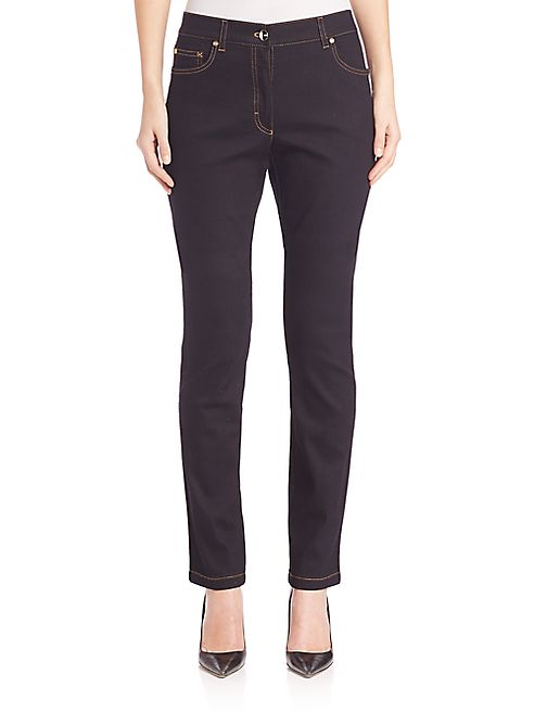 Escada - Stretch Straight-Leg Jeans