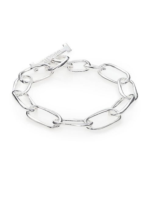 IPPOLITA - Glamazon Sterling Silver Elongated Oval Toggle Bracelet