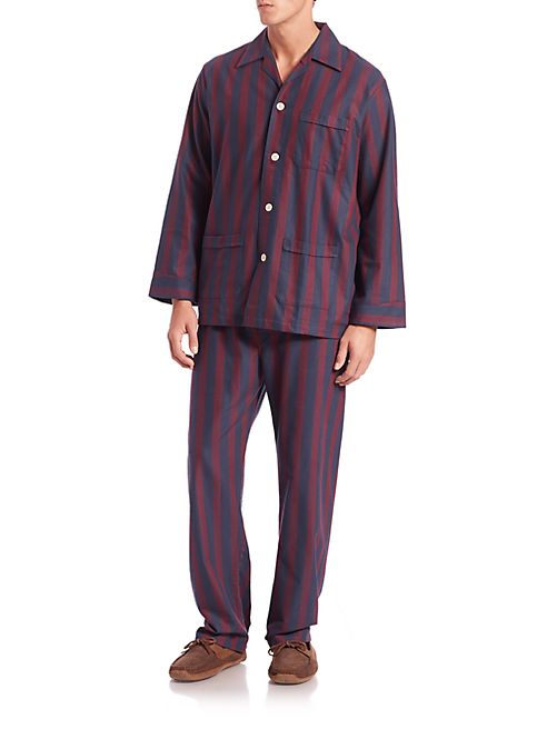 Derek Rose - Arctic Striped Pajama Set