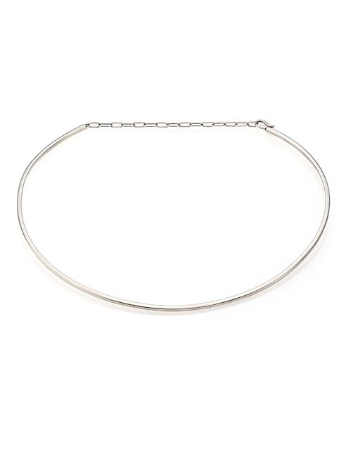 Jennifer Zeuner Jewelry - Kerry Sterling Silver Choker Necklace