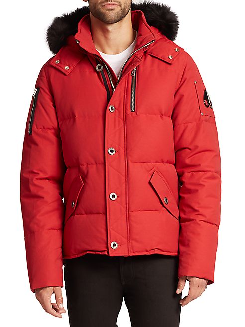 Moose Knuckles - 3Q Fur-Trimmed Puffer Jacket