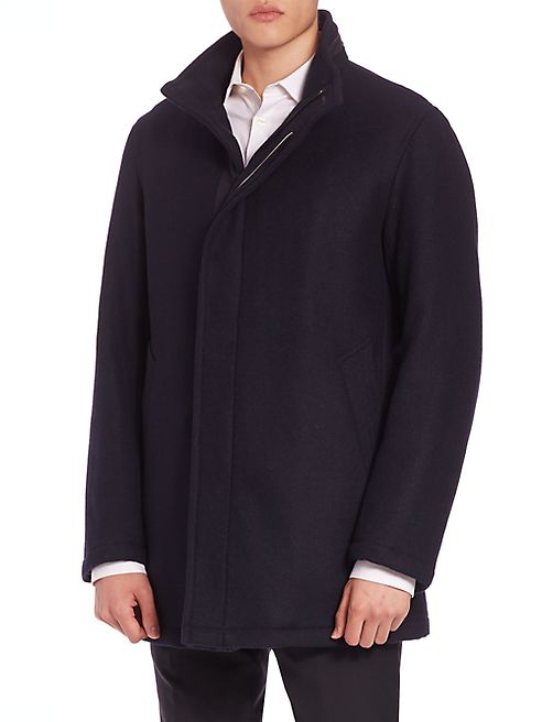 Sanyo - Water-Repellent Wool Coat