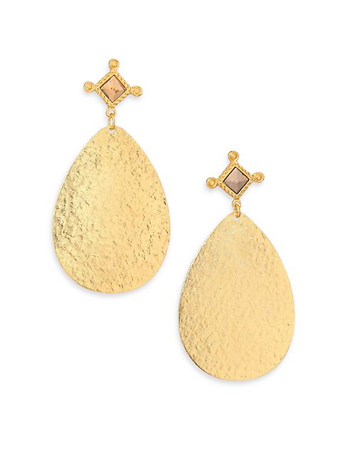 Stephanie Kantis - Dove Picture Jasper Teardrop Earrings