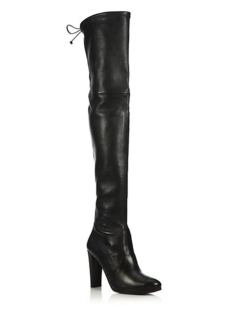 Stuart Weitzman - Highland Leather Over-The-Knee Boots