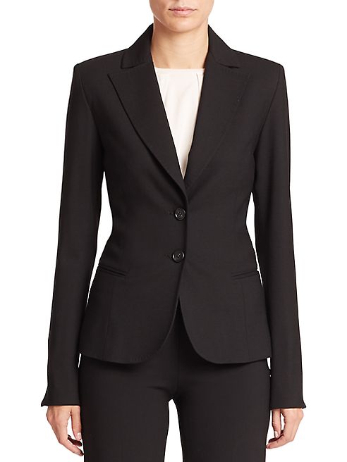 Carolina Herrera - Icon Collection Two-Button Wool Jacket