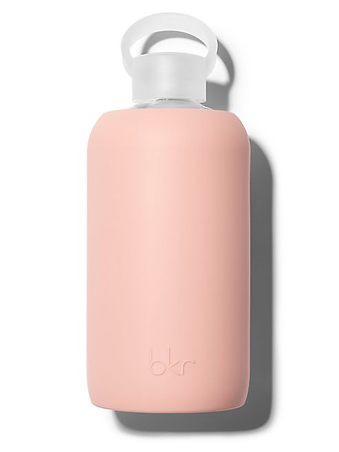 bkr - Bellini Opaque Light Peach Glass Water Bottle/32 oz.