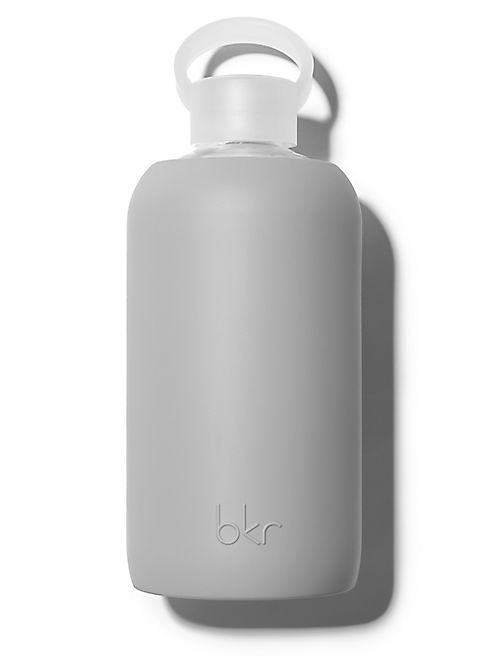 bkr - Ben Opaque Grey Glass Water Bottle/32 oz.