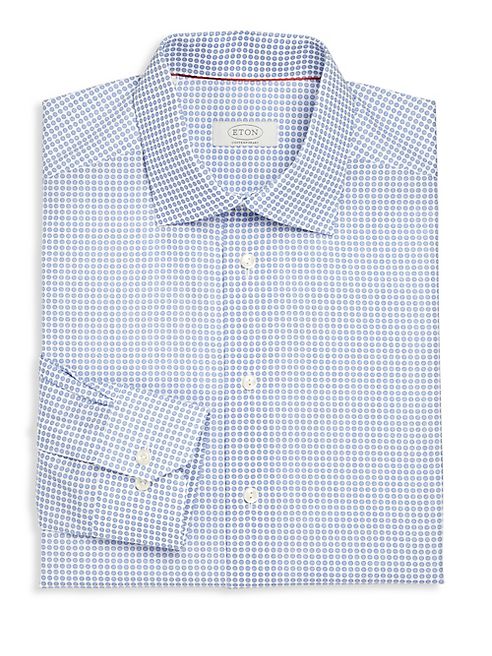 Eton - Printed Regular-Fit Dress Shirt