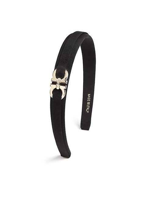 Salvatore Ferragamo - Gancini Grosgrain Headband