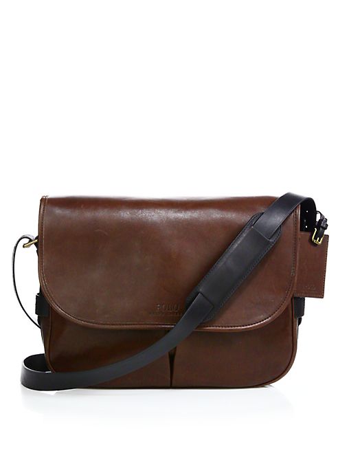 Polo Ralph Lauren - Leather Messenger Bag