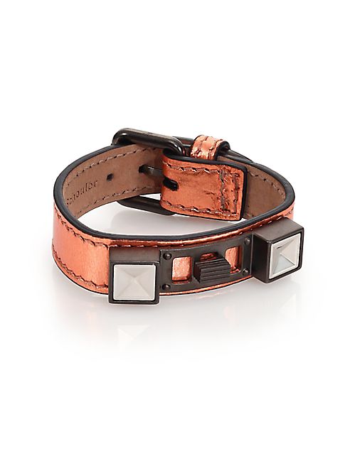 Proenza Schouler - PS11 Metallic Leather Bracelet