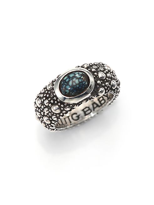 King Baby Studio - Sterling Silver & Turquoise Ring