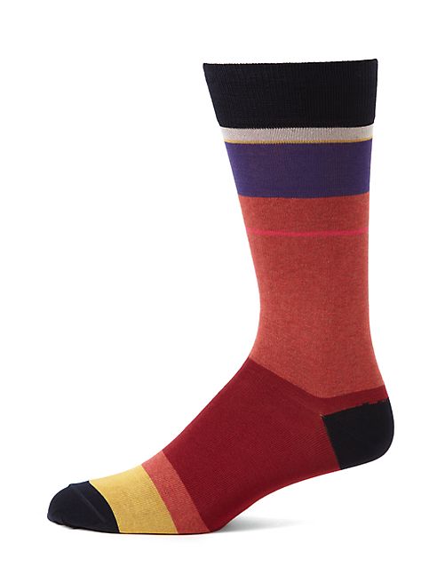 Paul Smith - Panel Stripe Socks