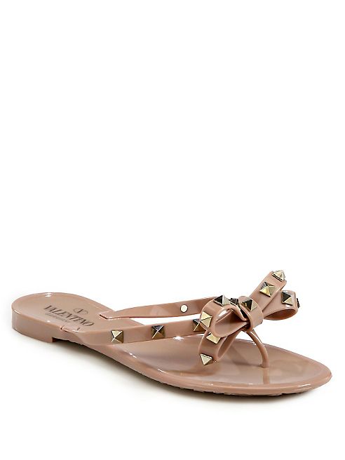 Valentino - Rockstud Jelly Sandals