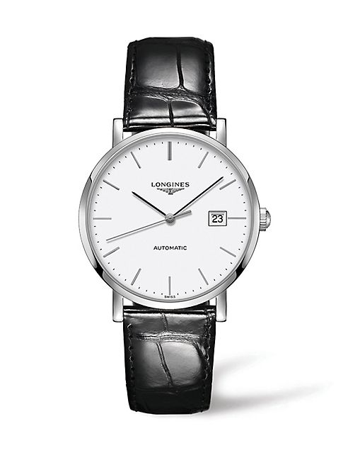 Longines - Elegant Stainless Steel Watch