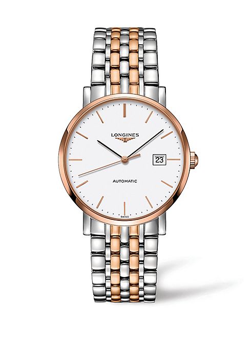 Longines - Elegant Goldtone & Stainless Steel Watch