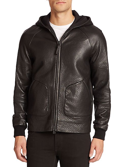 Mackage - Grayson Pebbled Leather Jacket