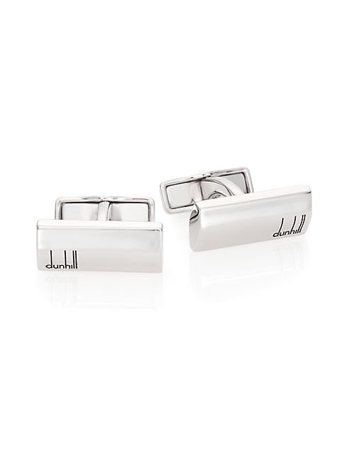 dunhill - Barley Rhodium-Plated Cuff Links