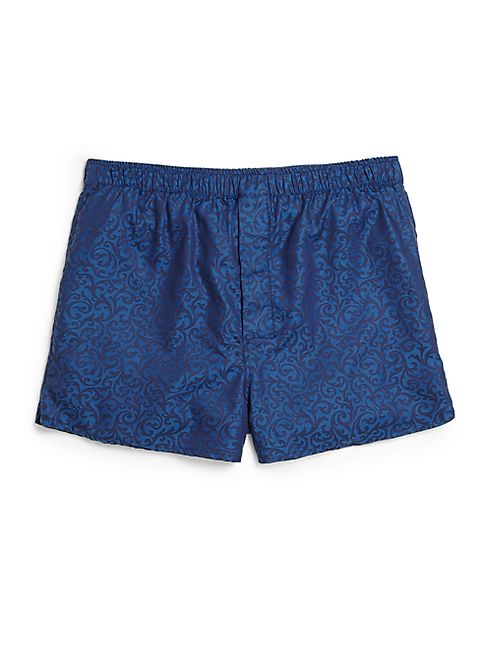 Derek Rose - Cotton Jacquard Boxer Shorts