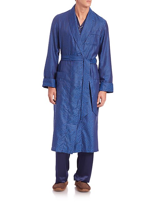 Derek Rose - Paris Printed Cotton Robe