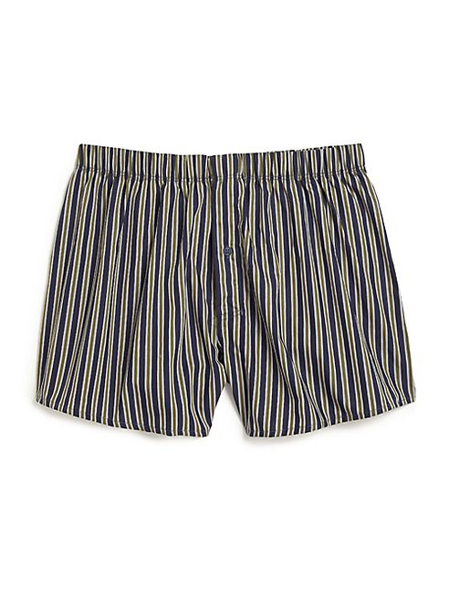 Hanro - Striped Cotton Boxers