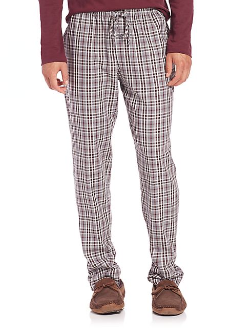 Hanro - Plaid Flannel Lounge Pants