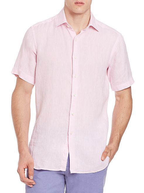 Saks Fifth Avenue Collection - Linen Button-Down Shirt