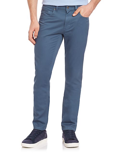 Saks Fifth Avenue Collection - Pima Cotton Straight-Leg Pants