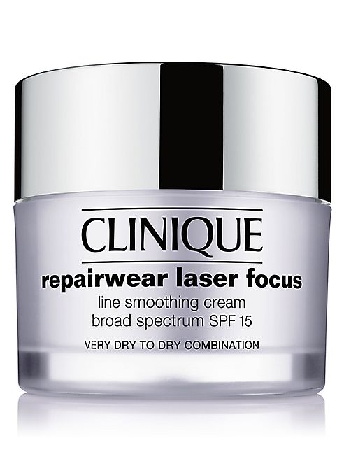 Clinique - Repairwear Laser Focus SPF 15 Line Smoothing Cream - Very Dry to Dry Combination/1.7 oz.