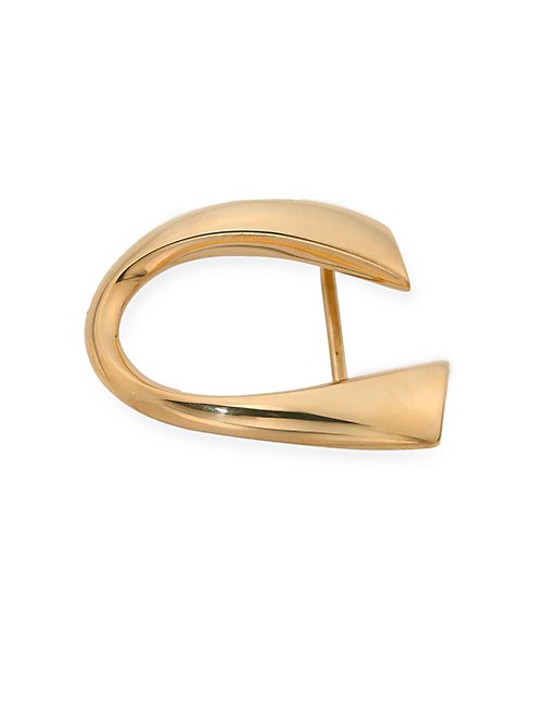 Corthay - Goldtone Classic C Belt Buckle