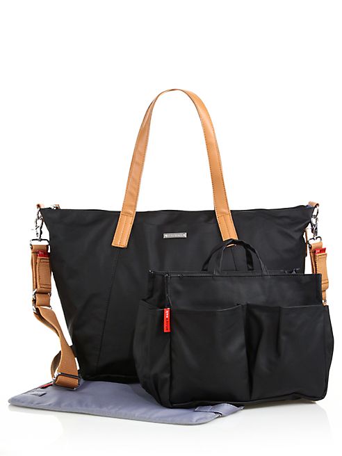 Storksak - Noa Coated Canvas Diaper Bag with Organizer