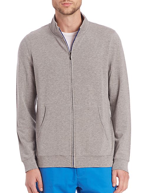 Saks Fifth Avenue Collection - French Terry Zip Sweat Jacket