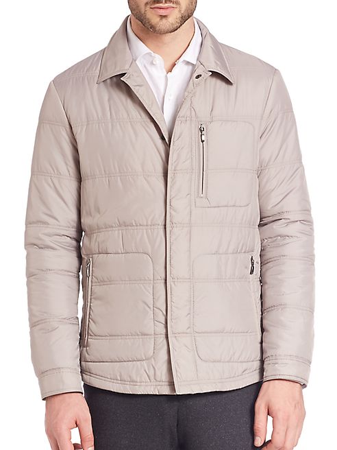 Saks Fifth Avenue Collection - Quilted Nylon Jacket