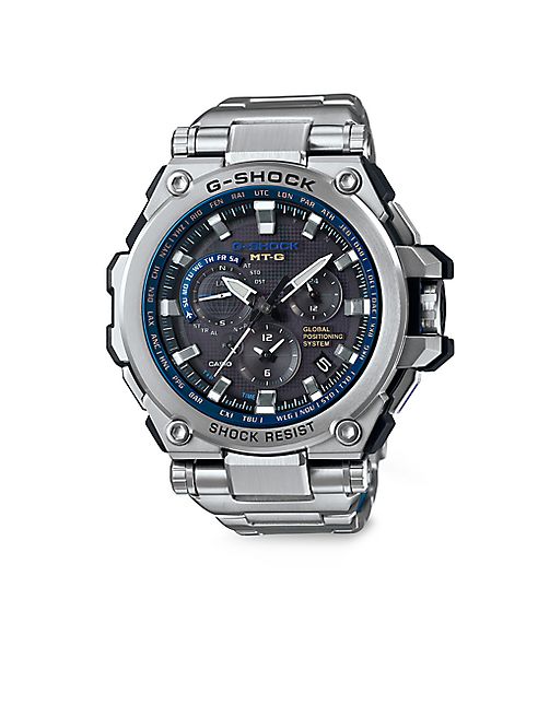 G-Shock - Casio MT-G Stainless Steel Bracelet Watch