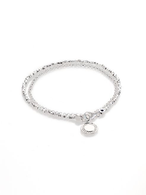 Astley Clarke - Biography White Sapphire & Sterling Silver Cosmos Beaded Friendship Bracelet