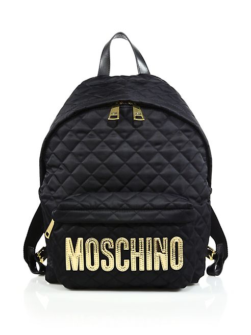 Moschino - Quilted Nylon Backpack