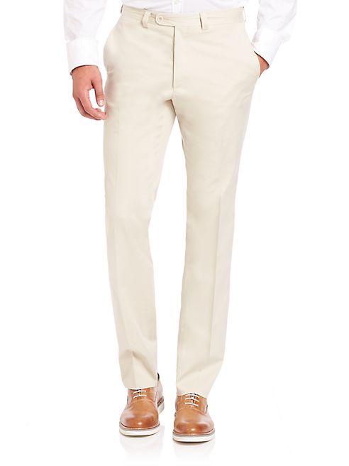 Saks Fifth Avenue Collection - Stretch Cotton Trousers